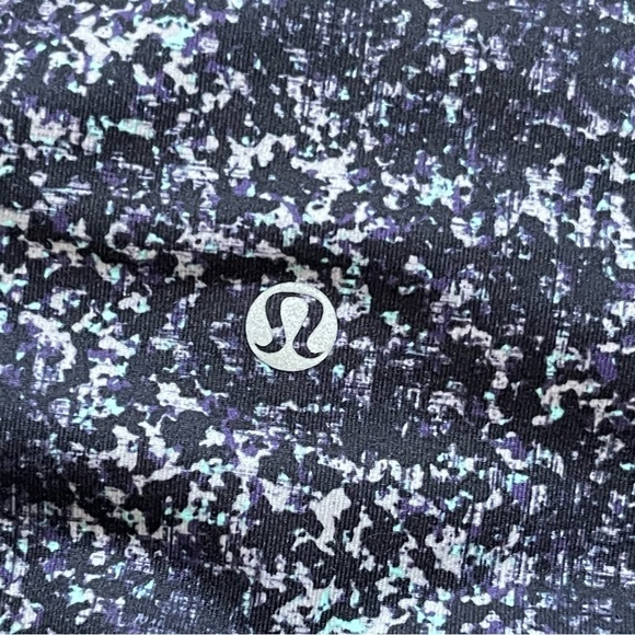 Lululemon Wunder Under Pant Full On Luon Roll Down Rocky Road Sand Dune Size 4 - Picture 7 of 9